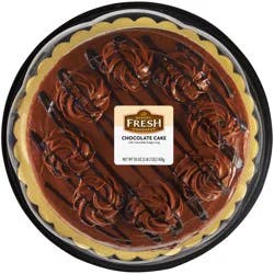 Bakery Fresh Chocolate Cake With Chocolate Fudge Icing