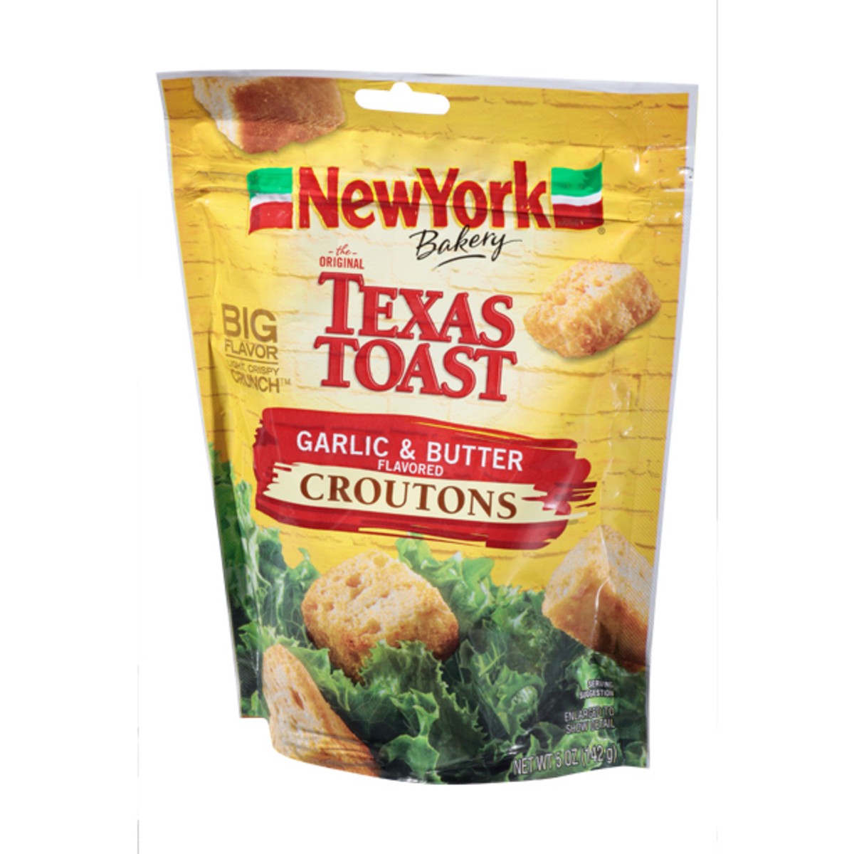 slide 2 of 13, New York Texas Toast Garlic & Butter Flavored Croutons 5 oz, 5 oz