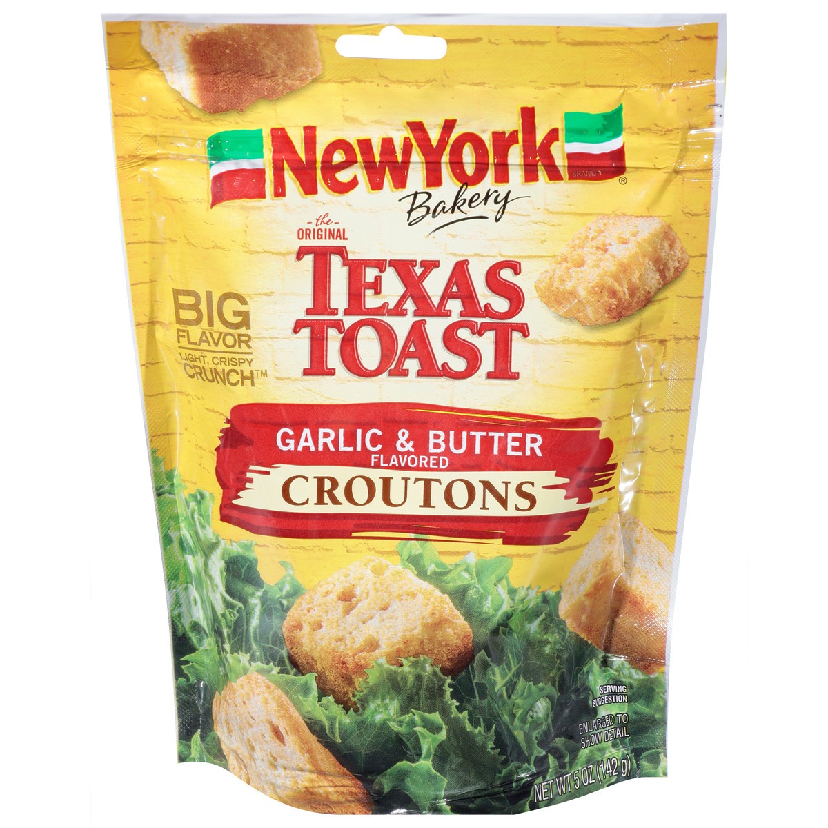 slide 1 of 13, New York Texas Toast Garlic & Butter Flavored Croutons 5 oz, 5 oz