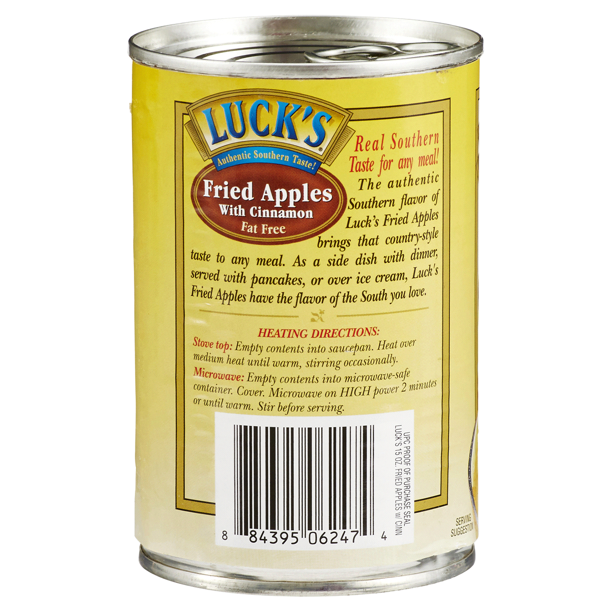 slide 2 of 3, Luck's Fried Apples Cinnamon, 15 oz