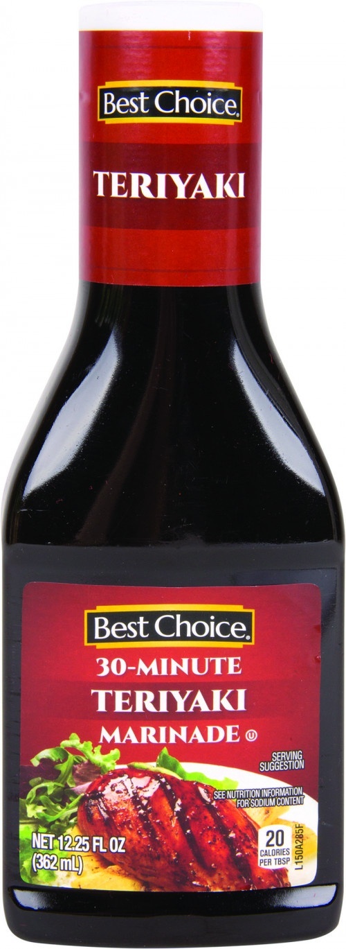 slide 1 of 1, Best Choice 30-Minute Teriyaki Marinade, 12.25 oz