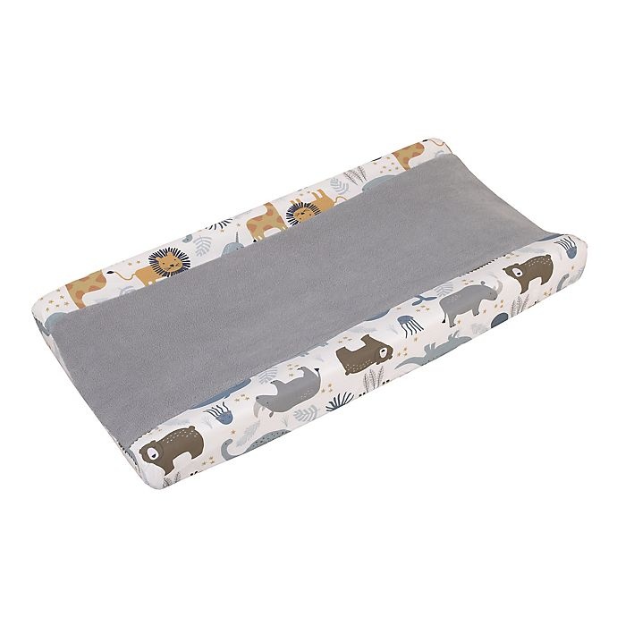 slide 1 of 1, NoJo Zoo Animals Super Soft Changing Pad Cover, 1 ct