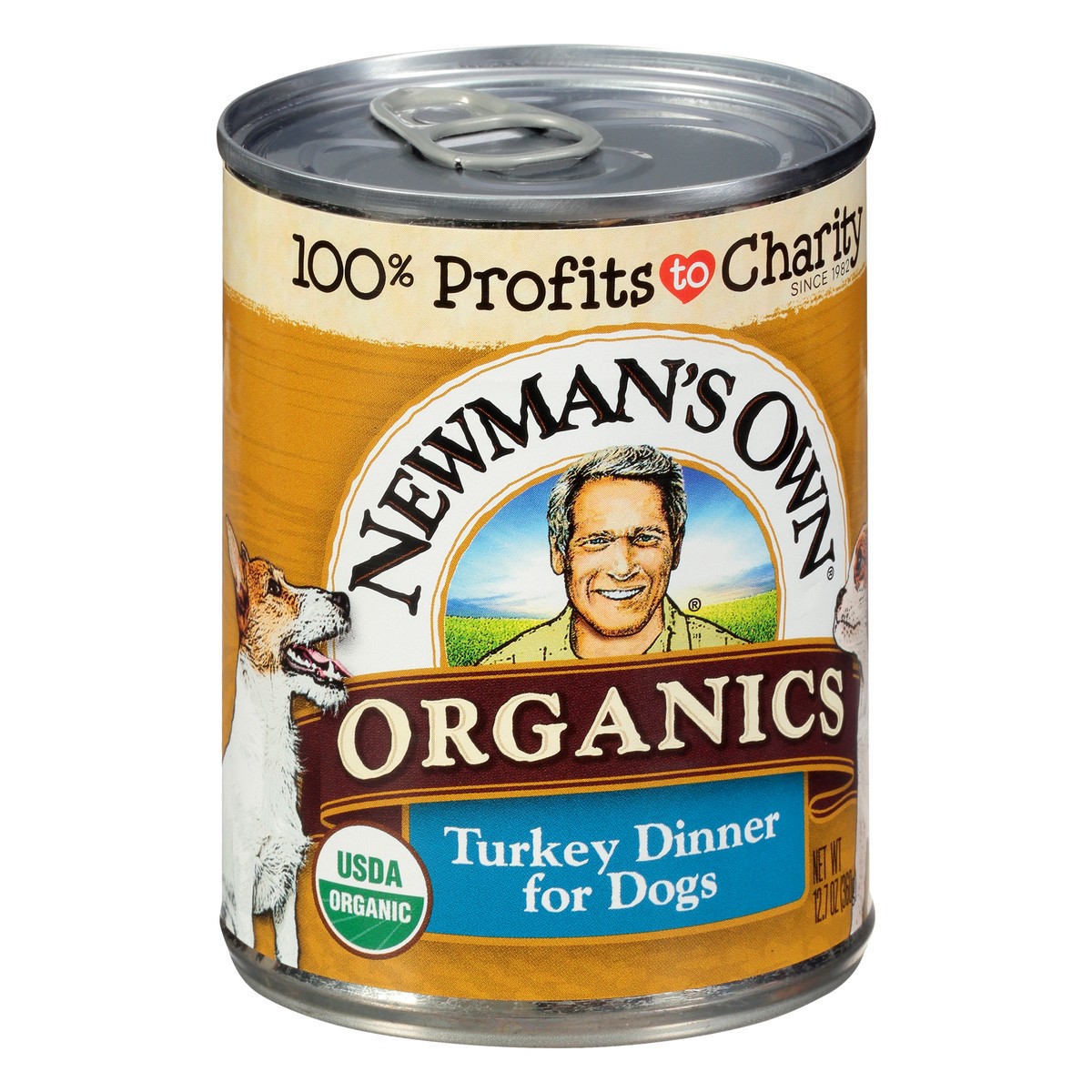 slide 2 of 9, Newman's Own Organics Turkey Dinner for Dogs 12.7 oz, 12.7 oz