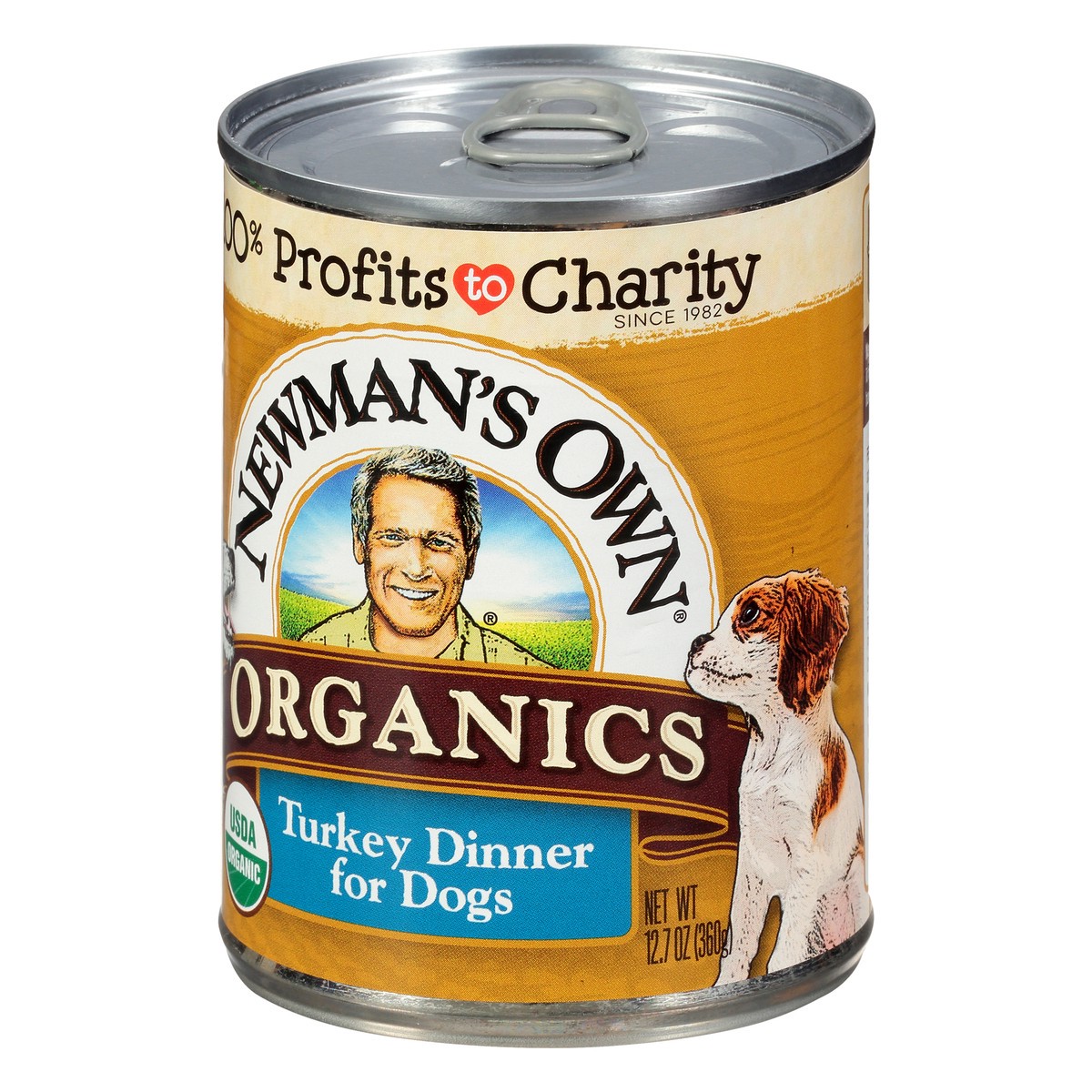 slide 9 of 9, Newman's Own Organics Turkey Dinner for Dogs 12.7 oz, 12.7 oz