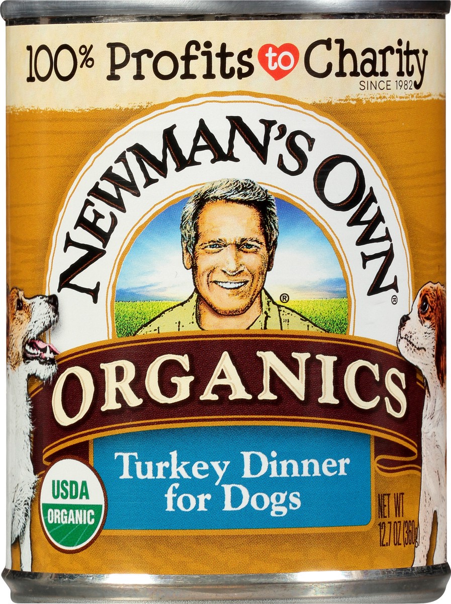 slide 8 of 9, Newman's Own Organics Turkey Dinner for Dogs 12.7 oz, 12.7 oz