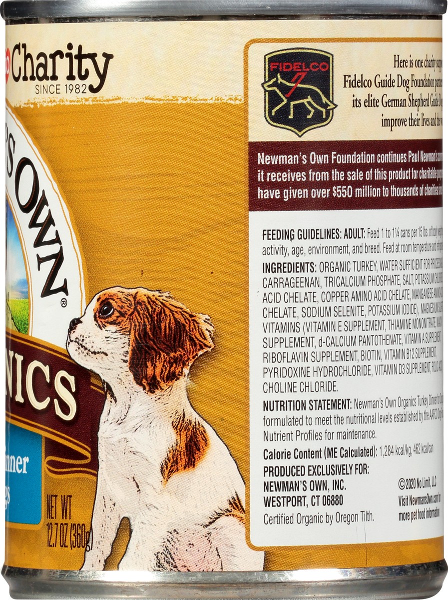 slide 6 of 9, Newman's Own Organics Turkey Dinner for Dogs 12.7 oz, 12.7 oz