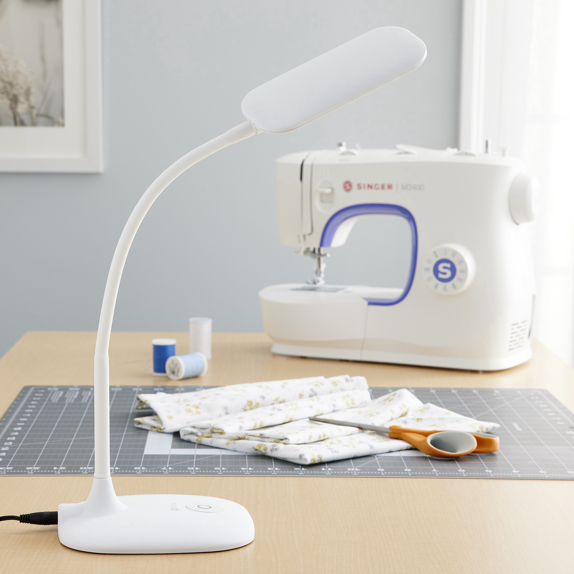 slide 4 of 8, Ott Lite LED Soft Touch Desk Lamp, 13.5 in