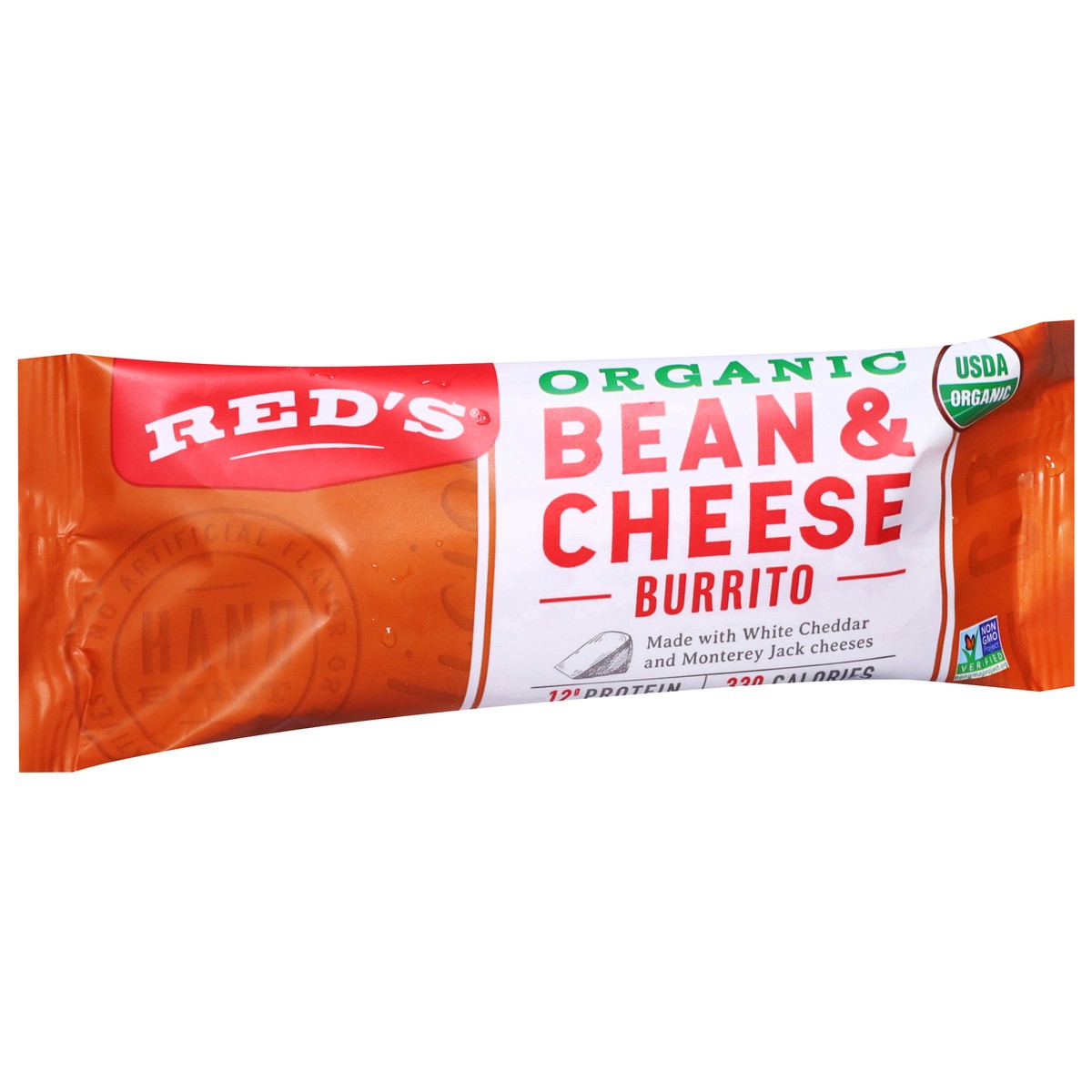 slide 2 of 9, Red's All Natural Red's Frozen Organic Bean Rice & Cheese Burrito - 5oz, 5 oz