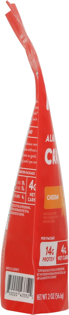 slide 3 of 9, HighKey Almond Flour Gluten Free Cheddar Crackers 2 oz, 2 oz