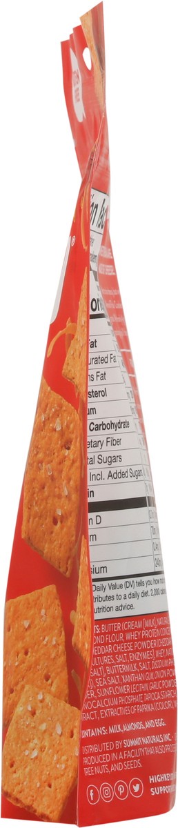 slide 6 of 9, HighKey Almond Flour Gluten Free Cheddar Crackers 2 oz, 2 oz