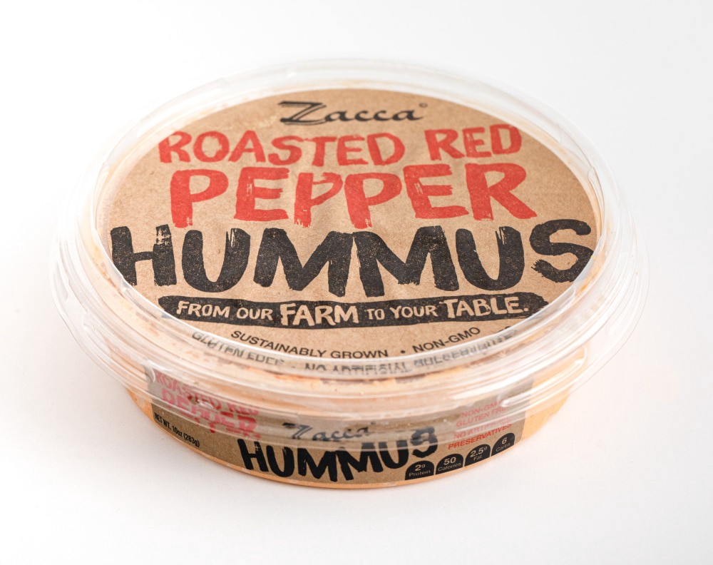 slide 1 of 1, Zacca Roasted Red Pepper Hummus - 10 Oz, 10 oz