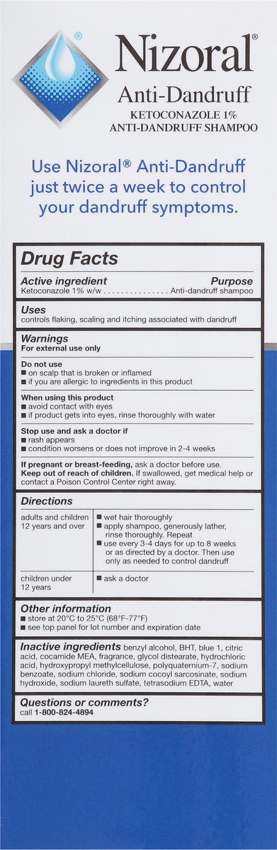 slide 14 of 14, Nizoral Anti-Dandruff 2-In-1 Shampoo & Conditioner, 14 Oz, 14 oz