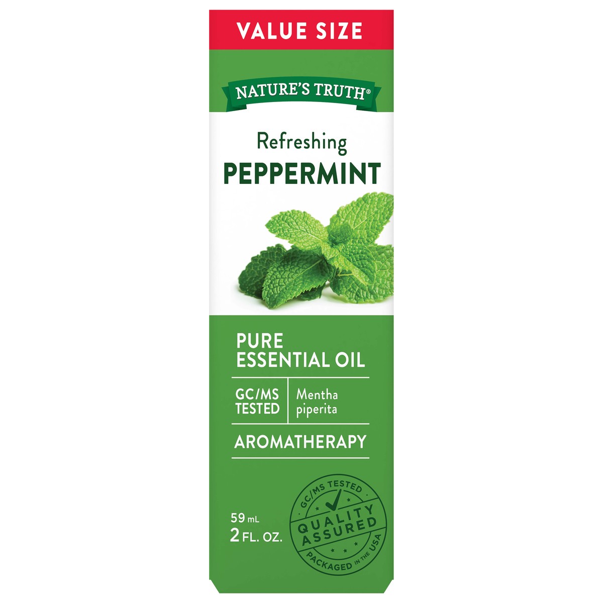 slide 1 of 7, Nature's Truth Peppermint Essential Oil, 2 oz
