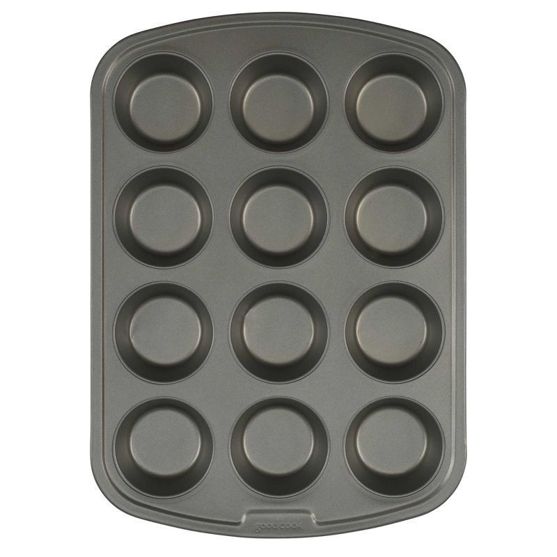 slide 1 of 4, Good Cook Nonstick Muffin Pan, 12 cups
