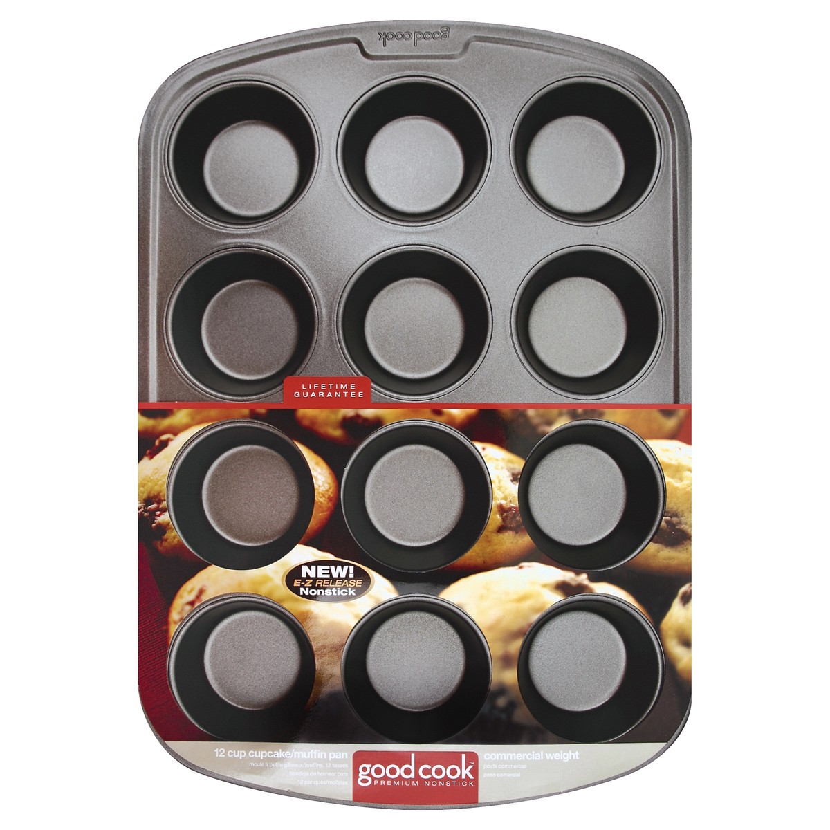 slide 1 of 4, Good Cook Nonstick Muffin Pan, 1 ct