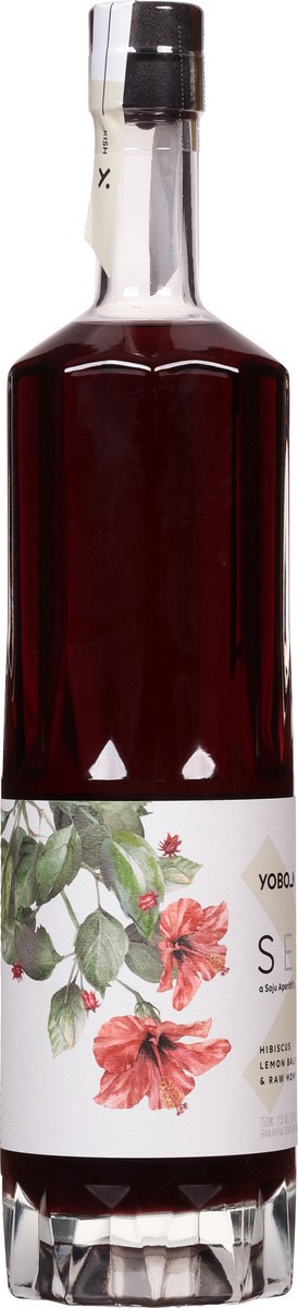 slide 8 of 11, Yobo Hibiscus Lemon Balm & Raw Honey Soju 750 ml, 750 ml