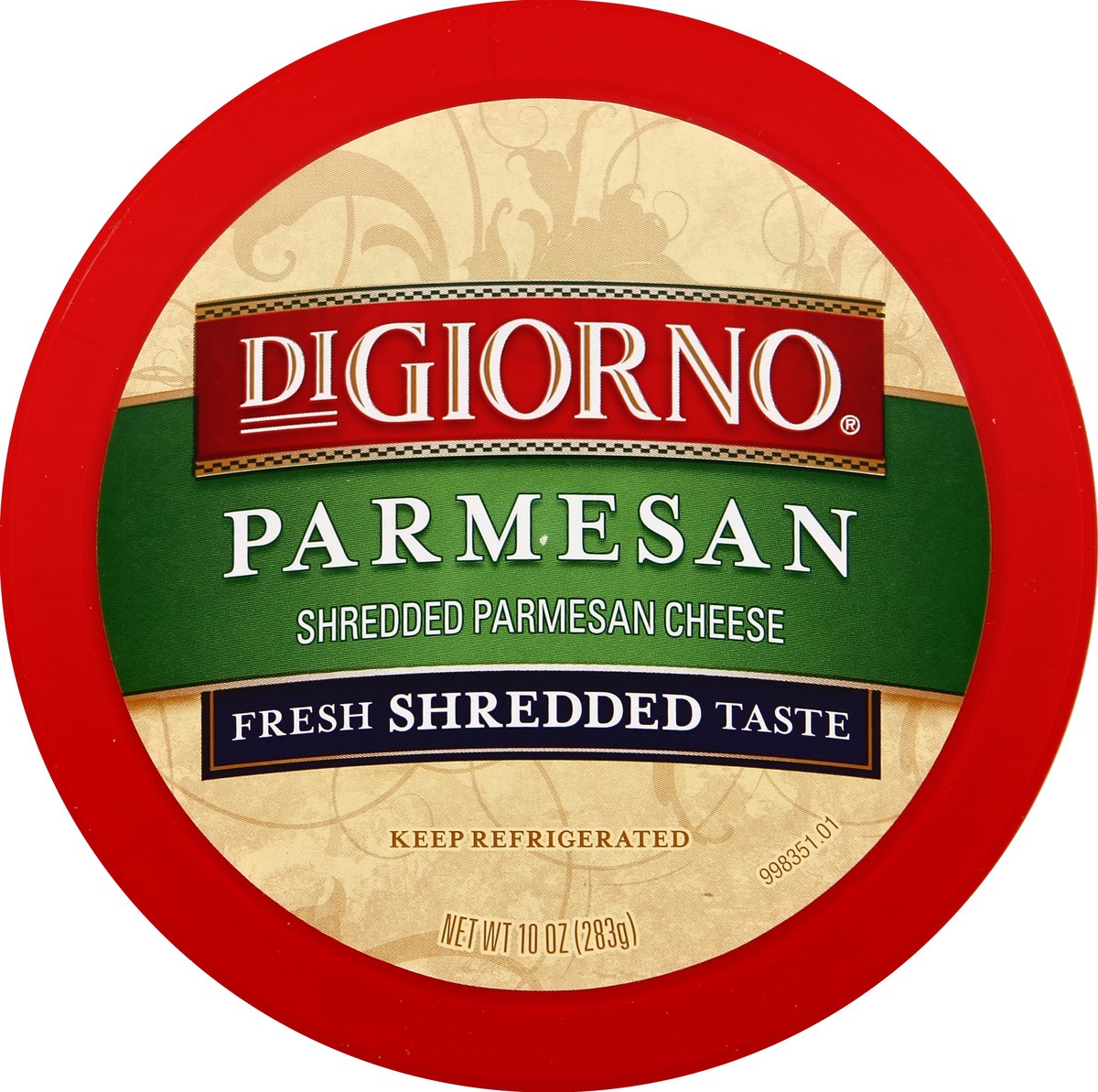 slide 2 of 3, DiGiorno Shredded Parmesan Cheese, 10 oz