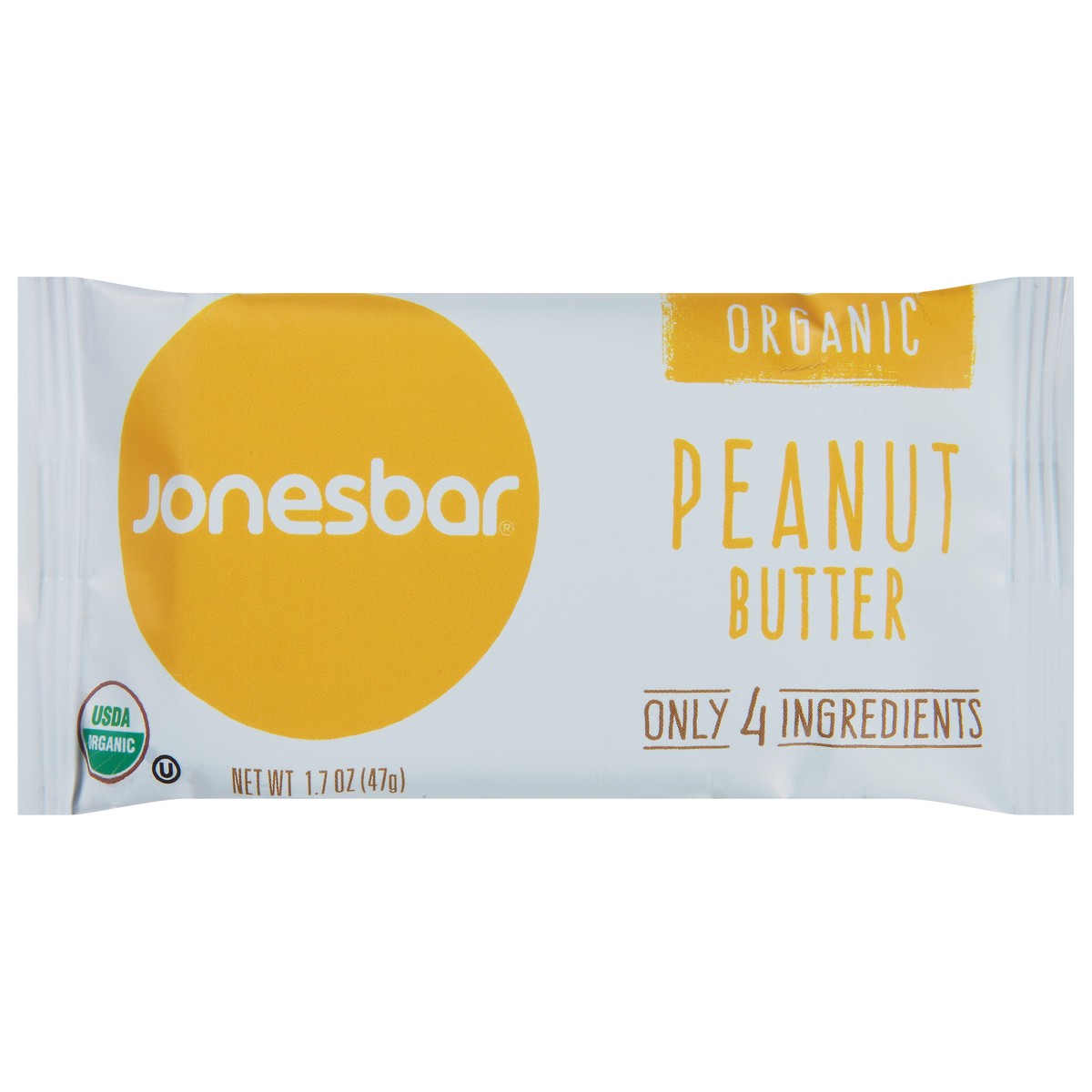 slide 1 of 1, Jonesbar Organic Peanut Butter Bar 1.7 oz, 1.7 oz