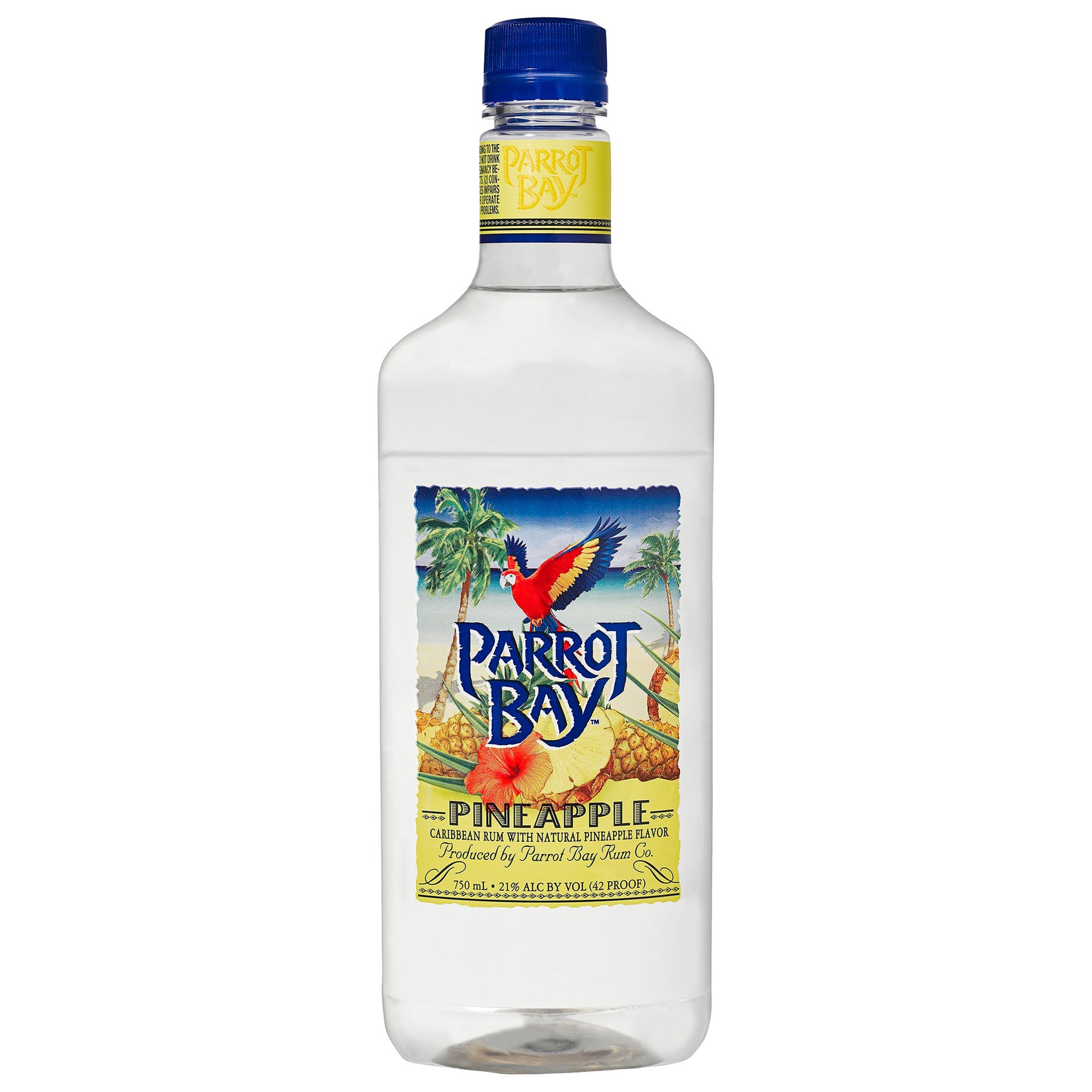 slide 1 of 3, Parrot Bay Pineapple Rum, 750ml Plastic Bottle, 42 Proof, 750 ml