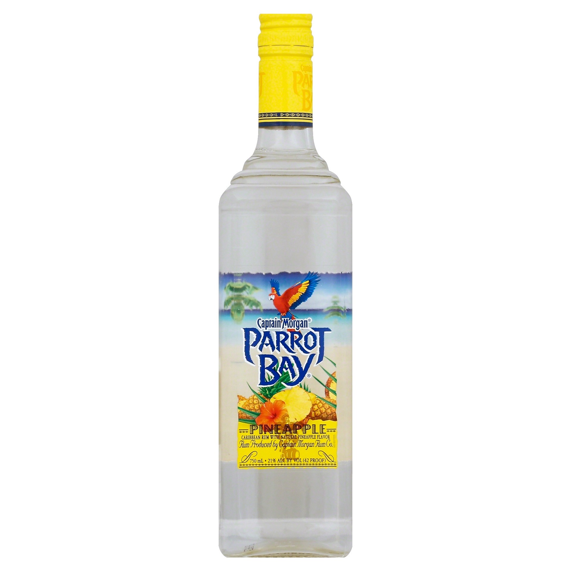 slide 1 of 2, Parrot Bay Pineapple Rum, 750 ml