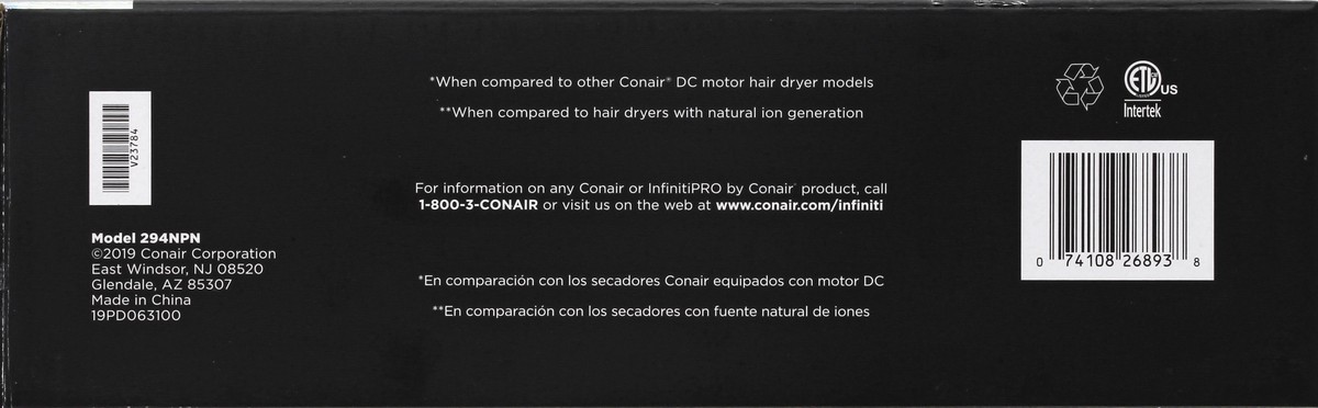 slide 5 of 11, Conair Full-Size 1875 Watt Dryer 1 ea, 1 ea