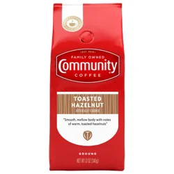 Community Coffee Coffee, Ground, Medium Roast, Toasted Hazelnut