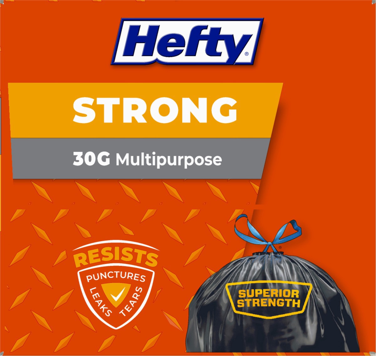 slide 2 of 9, Hefty Large Trash Bags Value Pack, 28 ct