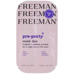 Freeman Pre-Party Priming Facial Mask Duo