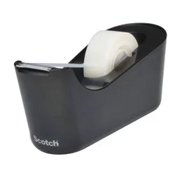 Scotch Classic Desktop Tape Dispenser - Black