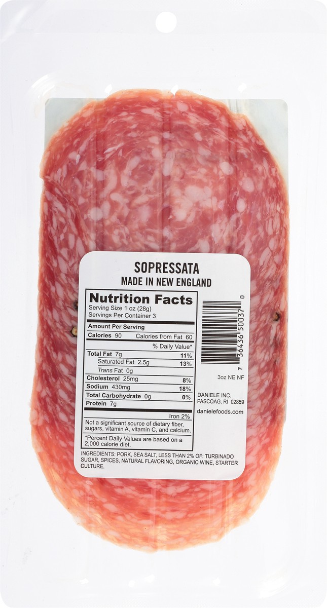 slide 2 of 13, Daniele Sopressata 3 oz, 3 oz