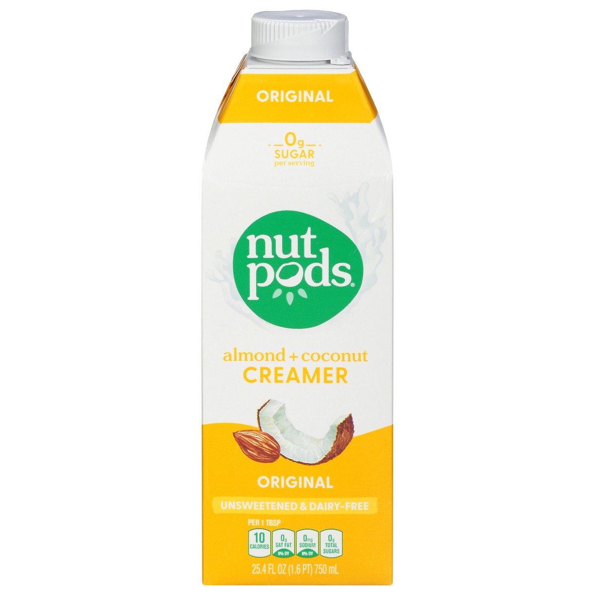 slide 1 of 14, nutpods Original Almond + Coconut Creamer - 25.4 fl oz, 25.4 fl oz