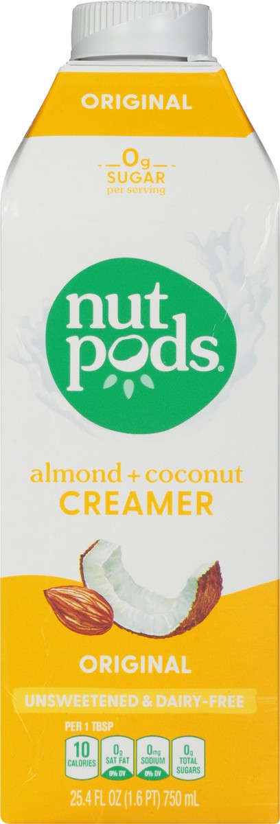 slide 5 of 14, nutpods Original Almond + Coconut Creamer - 25.4 fl oz, 25.4 fl oz