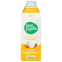 nutpods Unsweetened Non Dairy Original made with Almonds and Coconuts Coffee Creamer