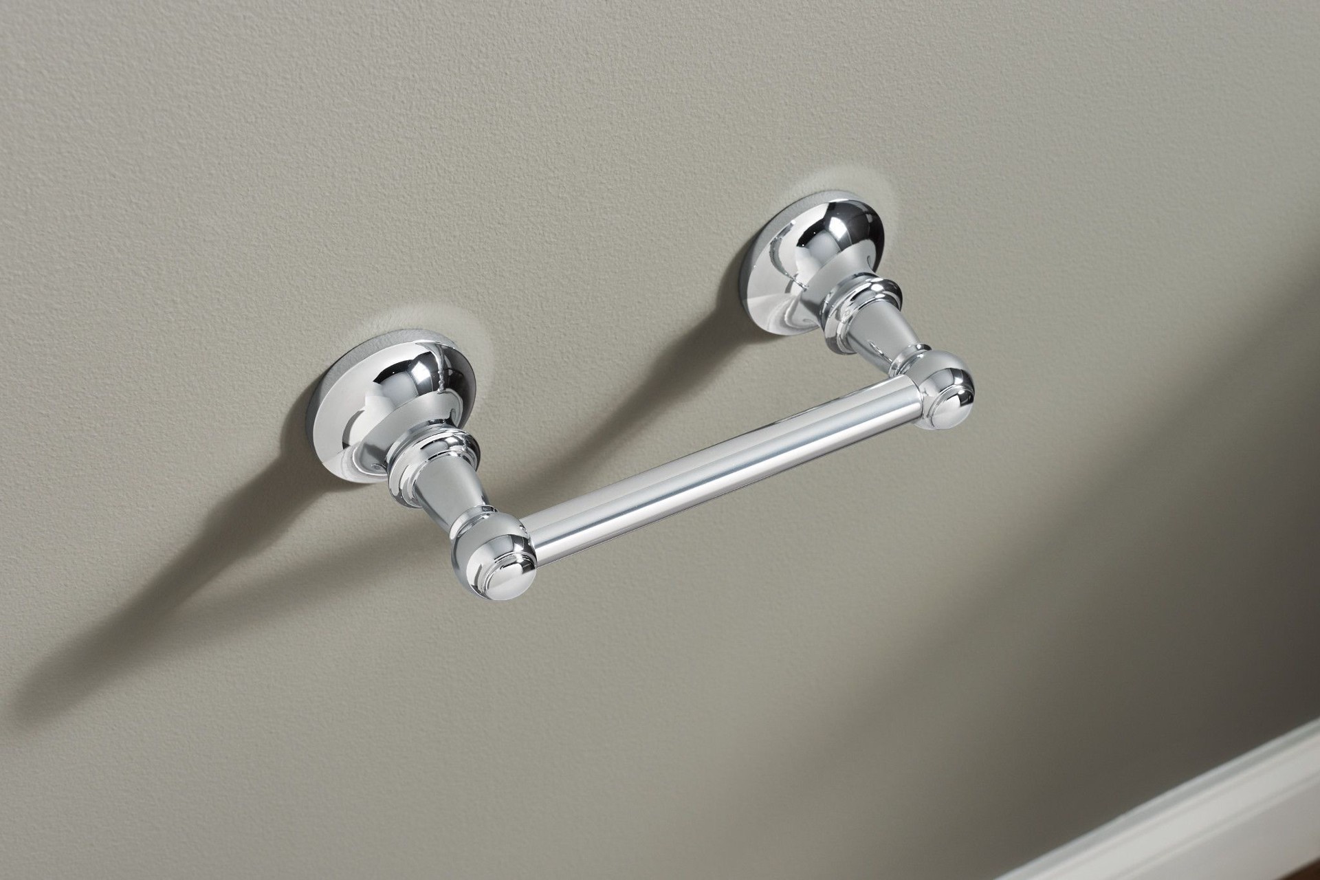 slide 3 of 6, Moen Vale Wall Mount Toilet Paper Holder, 1 ct