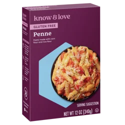 Know & Love Gluten Free Penne 12 Ounces
