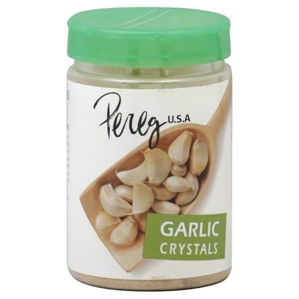 slide 1 of 2, Pereg Garlic Crystals, 5.3 oz