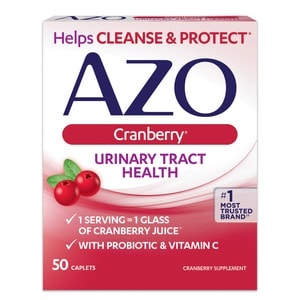 slide 1 of 1, AZO Cranberry Tablets, 50 ct