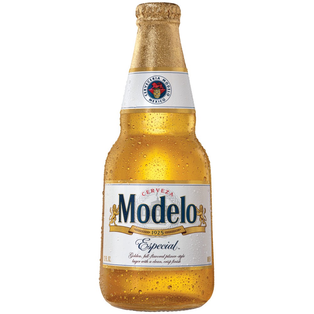 slide 1 of 9, Modelo Mexican Lager Import Beer, 12 fl oz Bottle, 4.4% ABV, 12 fl oz