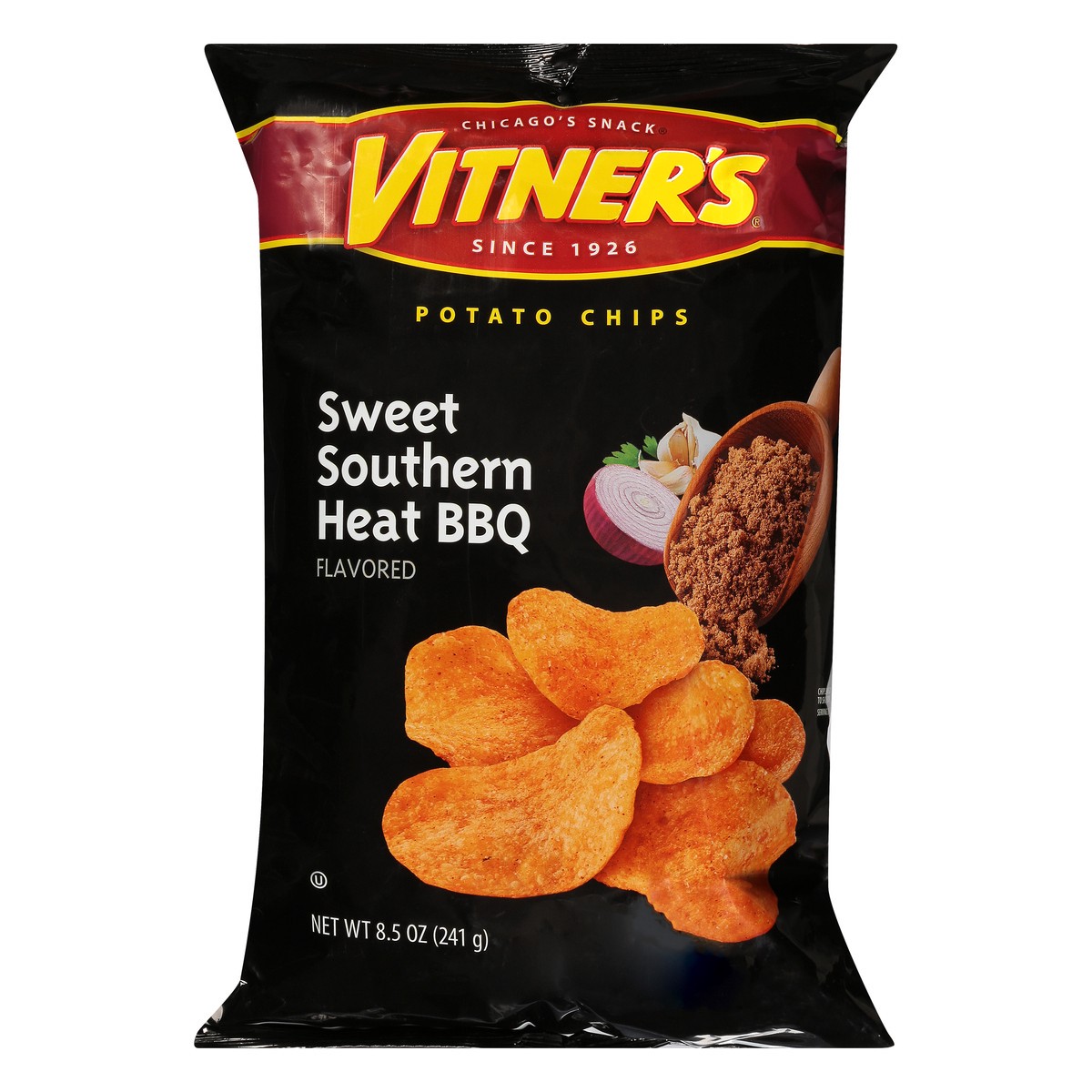 slide 4 of 13, Vitner's Sweet Southern Heat BBQ Flavored Potato Chips 8.5 oz, 8.5 oz