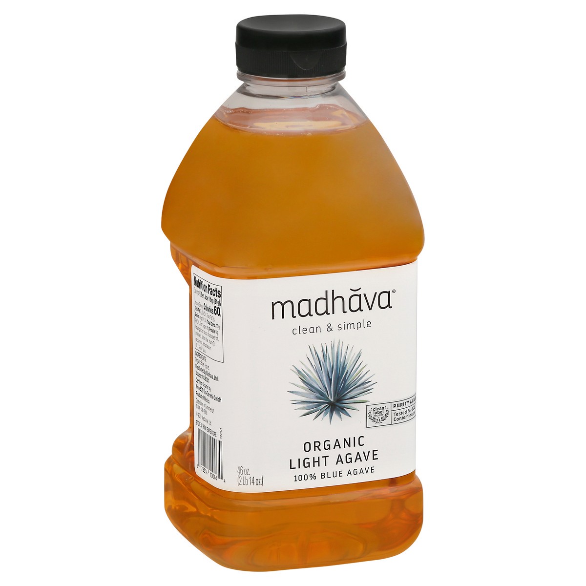 slide 8 of 13, Madhava Honey Organic Light Agave Nectar, 46 oz