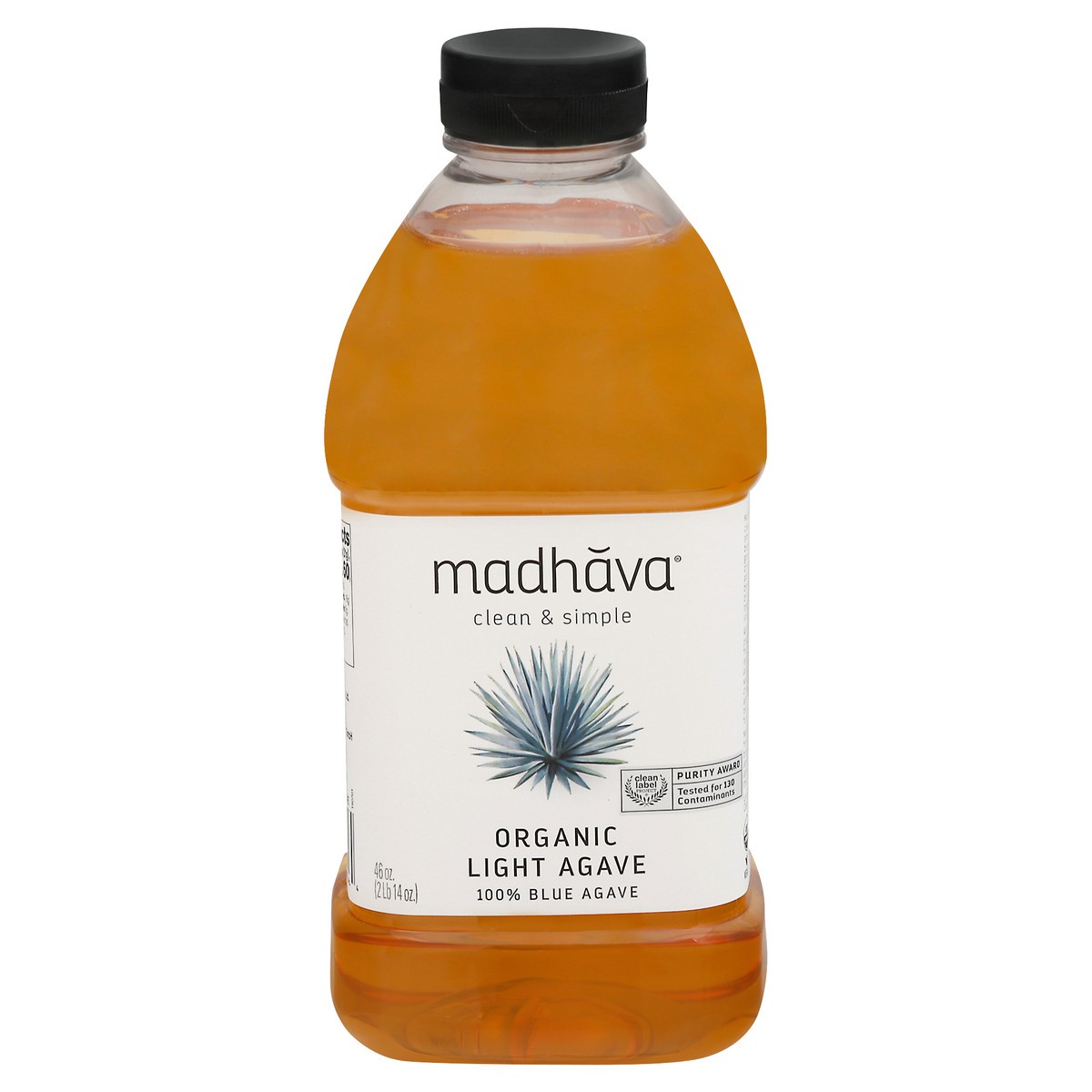 slide 1 of 13, Madhava Honey Organic Light Agave Nectar, 46 oz