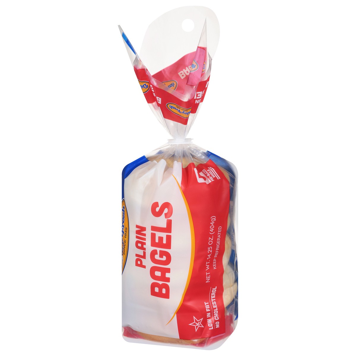 slide 3 of 9, Dairy Fresh Bagels Plain 5 Ct 14.5Oz, 14.5 oz