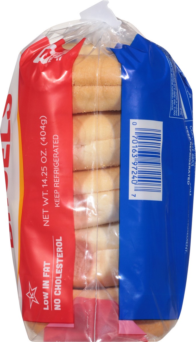 slide 8 of 9, Dairy Fresh Bagels Plain 5 Ct 14.5Oz, 14.5 oz