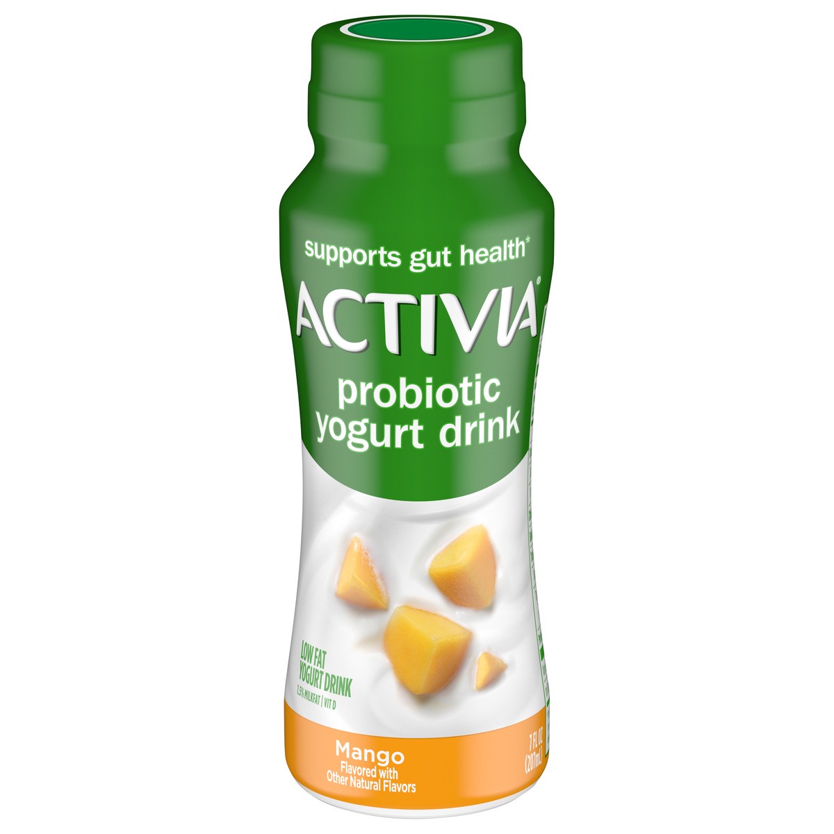 slide 1 of 1, Activia® yogurt drink, mango, 7 fl oz