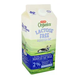 H-E-B Organics Lactose-Free Reduced Fat 2% Milk