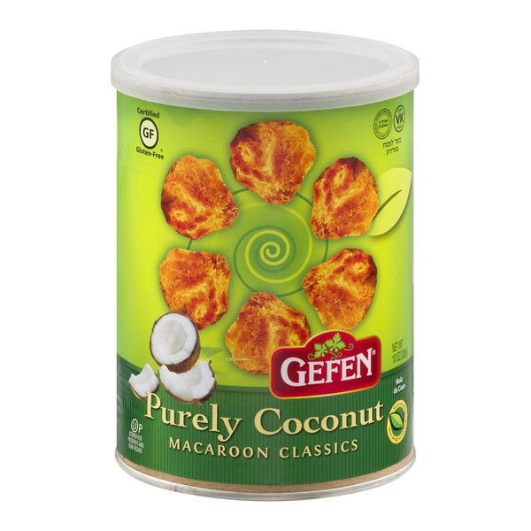 slide 1 of 1, Gefen Purely Coconut Macaroons, 10 oz