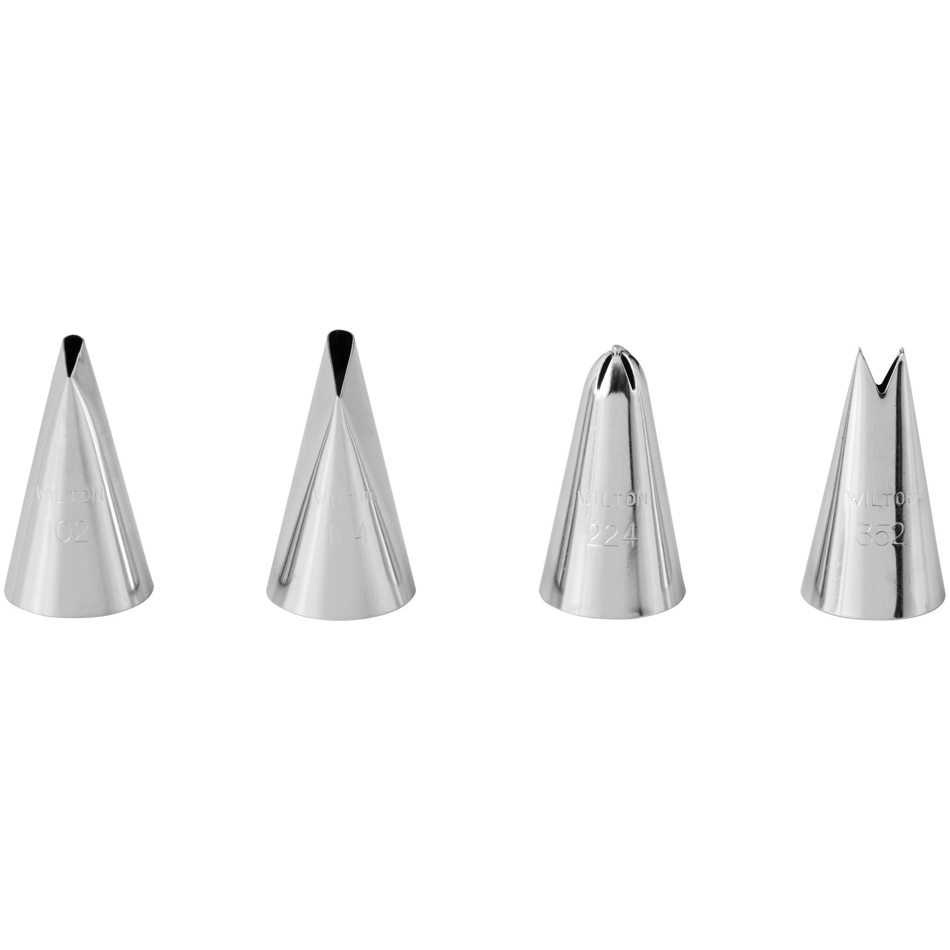 slide 2 of 2, Wilton Flower 4 Piece Tip Set, 4 ct