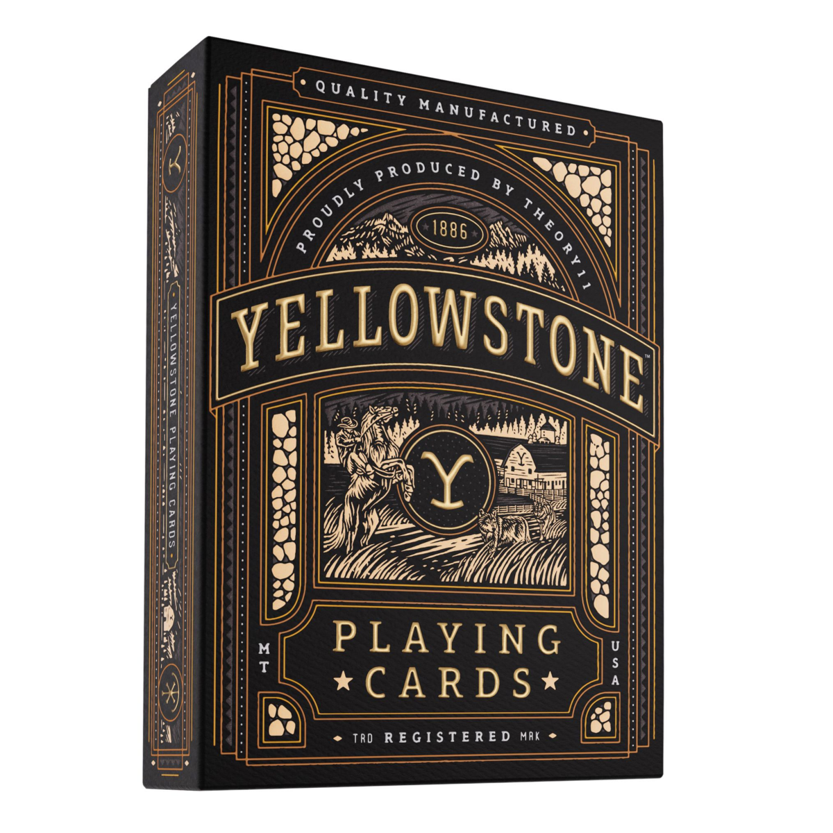 slide 1 of 17, Yellowstone Playing Cards, 1 ct