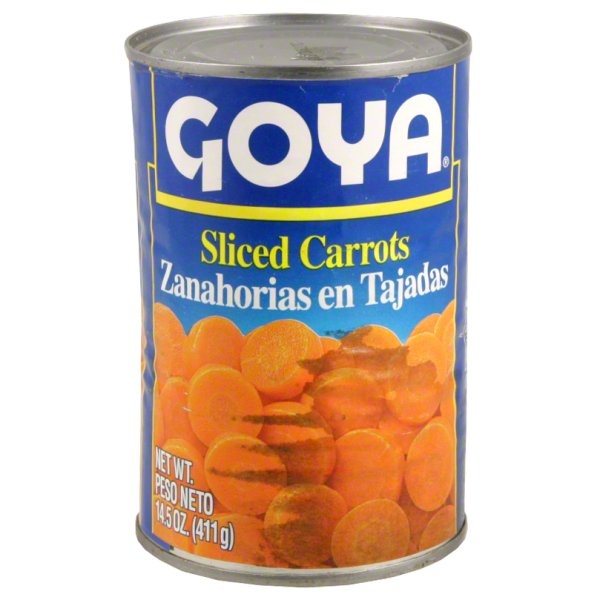 slide 1 of 1, Goya Sliced Carrots, 14.5 oz