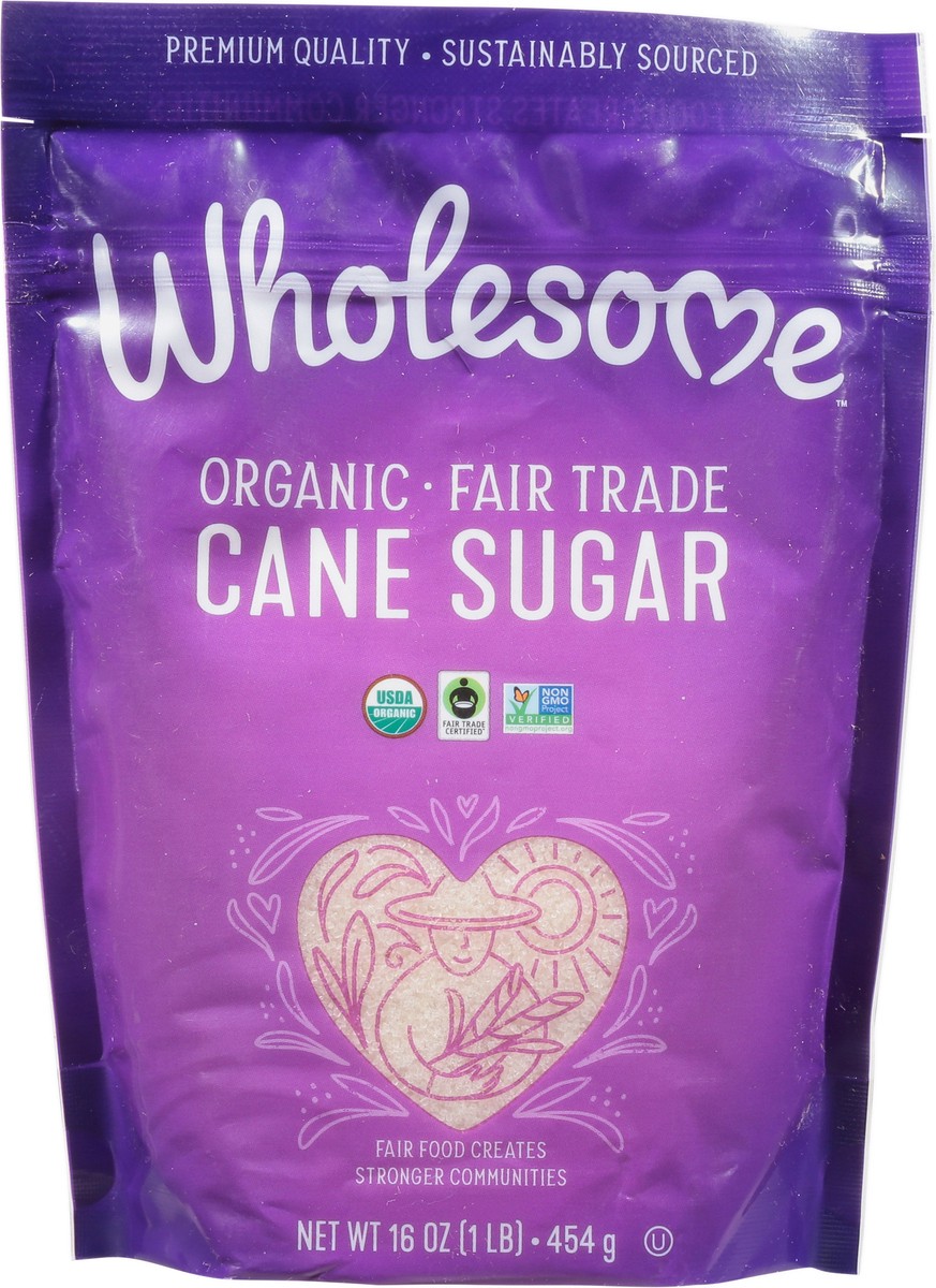 slide 2 of 14, Wholesome Organic Cane Sugar 16 oz, 16 oz